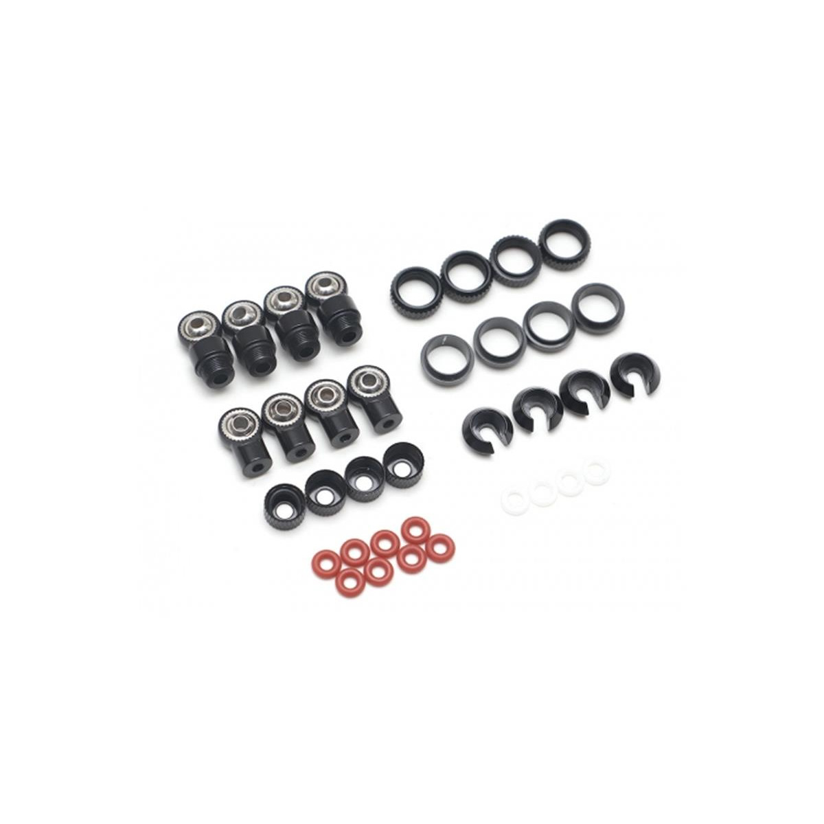 Boom Racing Rebuild Kit for Double Spring Shocks (4)...