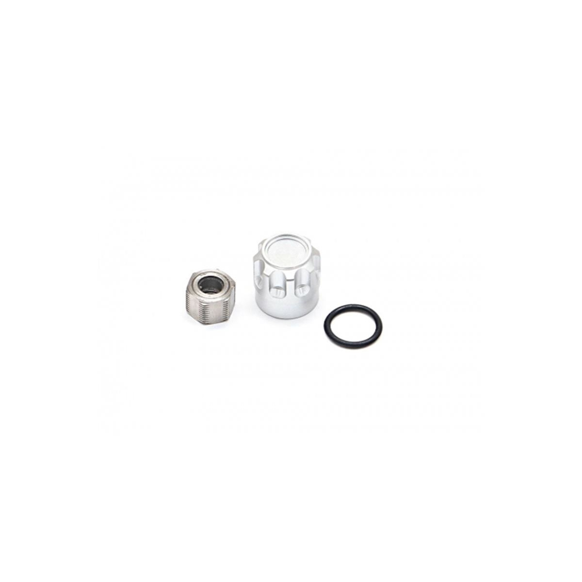 Boom Racing Alum Wheel Center Cap - VSX (1) Silver (XT6...