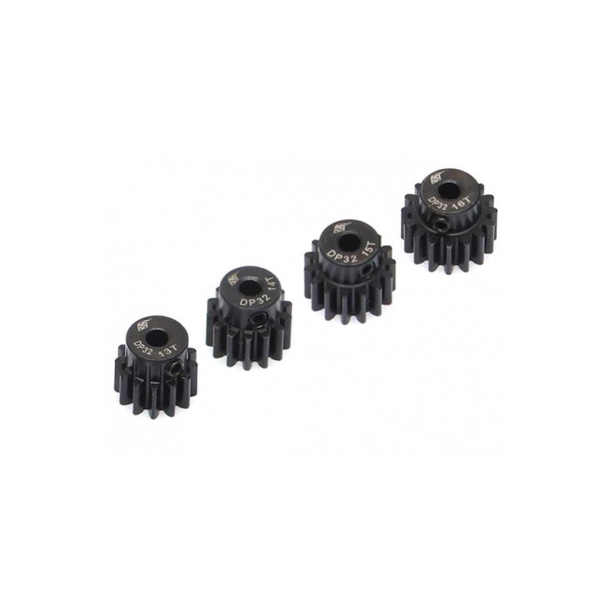 Boom Racing 32P Steel Pinion Gear Combo 13T-16T 3.175mm...