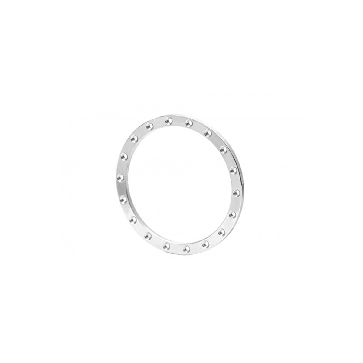 Boom Racing ProBuild 1.9" Steel Lock Ring (1) Chrome...