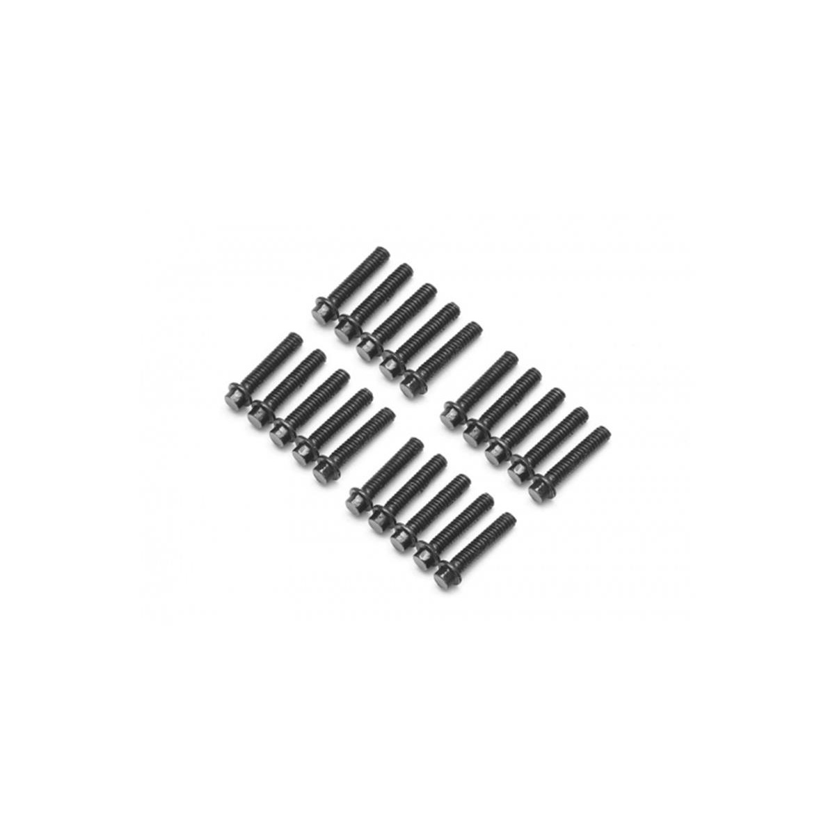 Boom Racing ProBuild M2x9mm Scale Hex Bolt 12.9 Grade...