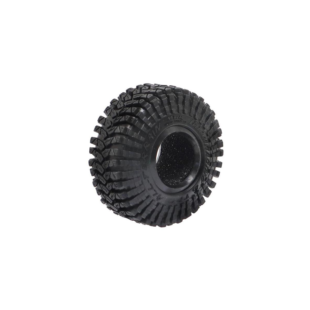 Boom Racing 1.0" TPD All-Terrain RC Tire GEKKO Black...