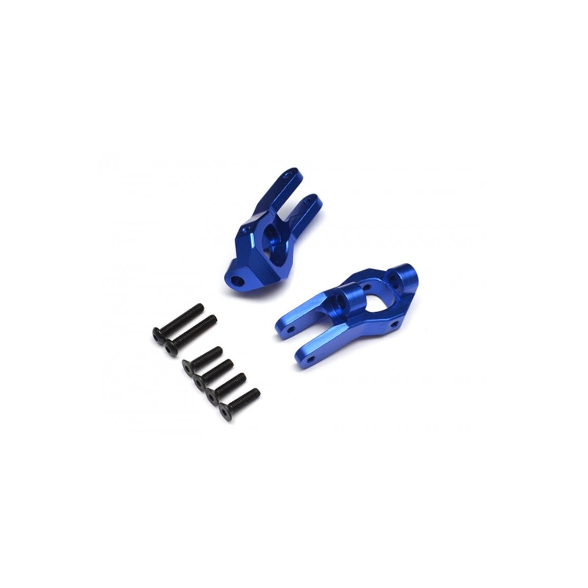 Boom Racing Aluminum  Caster Blocks -1 Pair Blue for...