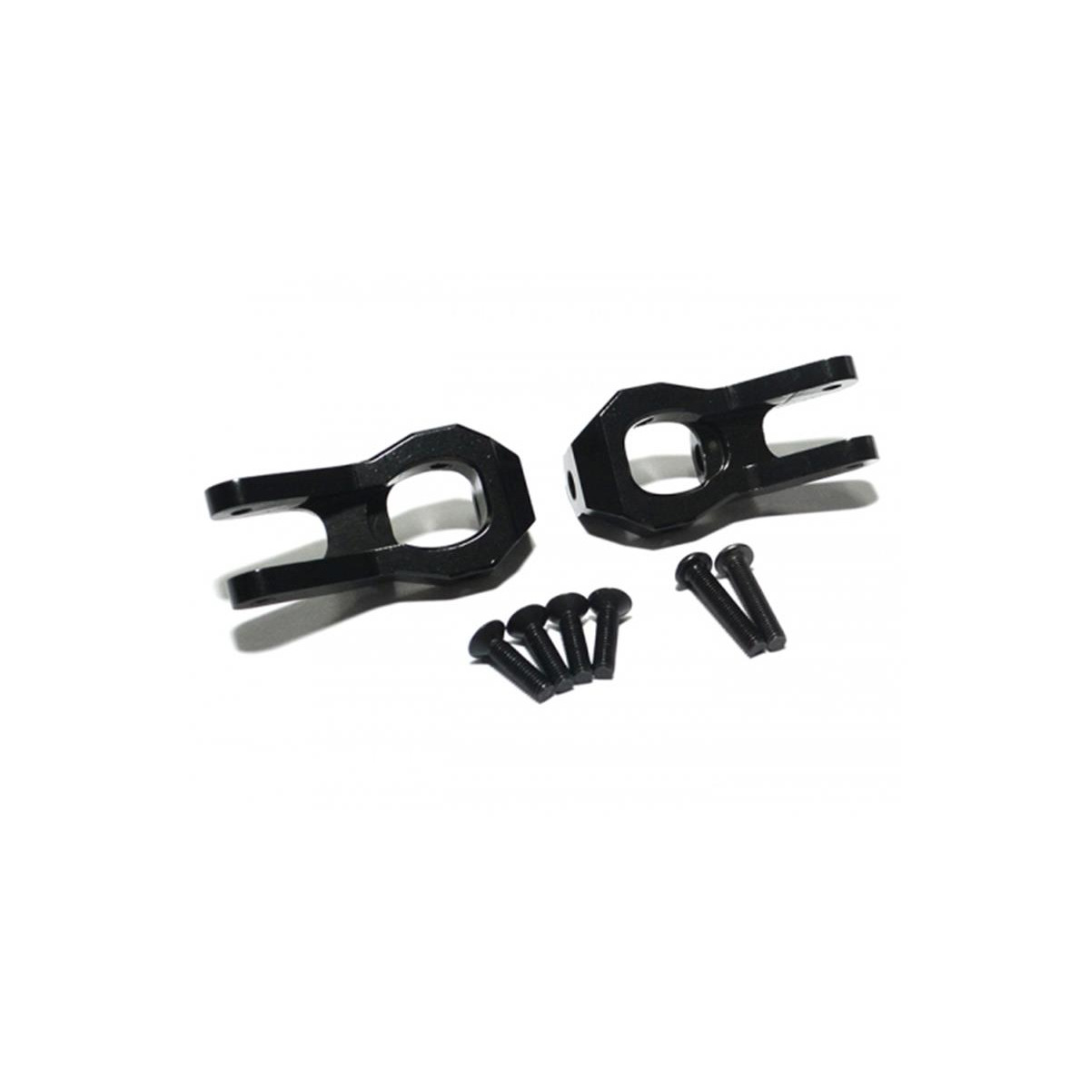 Boom Racing Aluminum  Caster Blocks -1 Pair Black for...