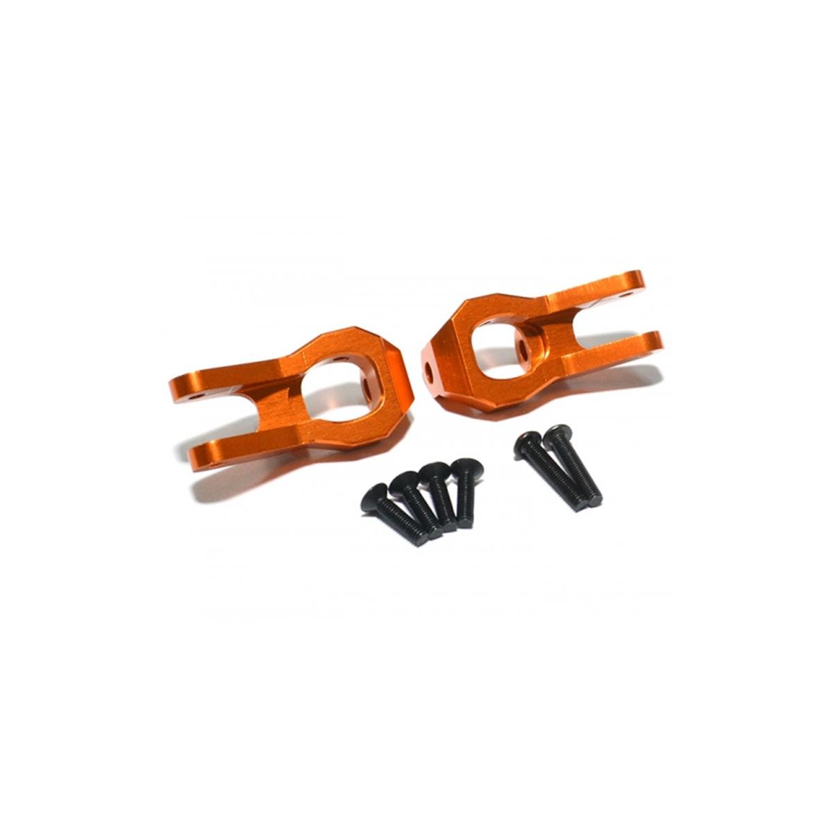 Boom Racing Aluminum  Caster Blocks -1 Pair Orange for...