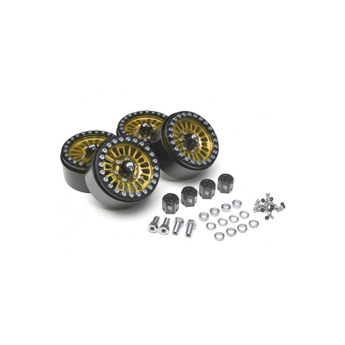 Boom Racing Venomous KRAIT 1.9 Aluminum Beadlock Wheels...