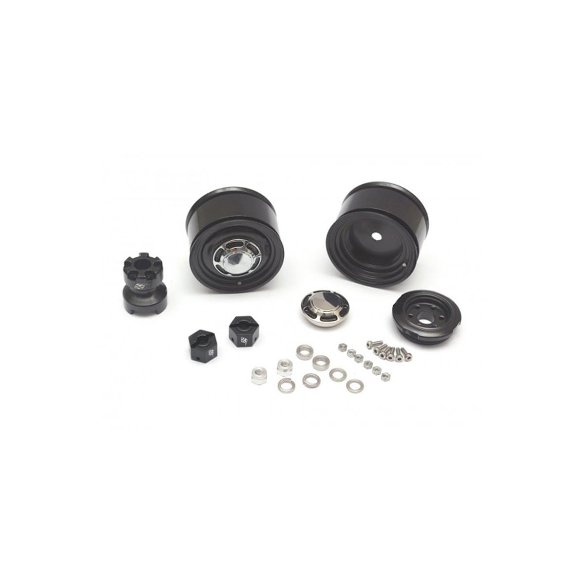 Boom Racing 1.55 Yota LC Classic Rear Beadlock Wheels (2)...