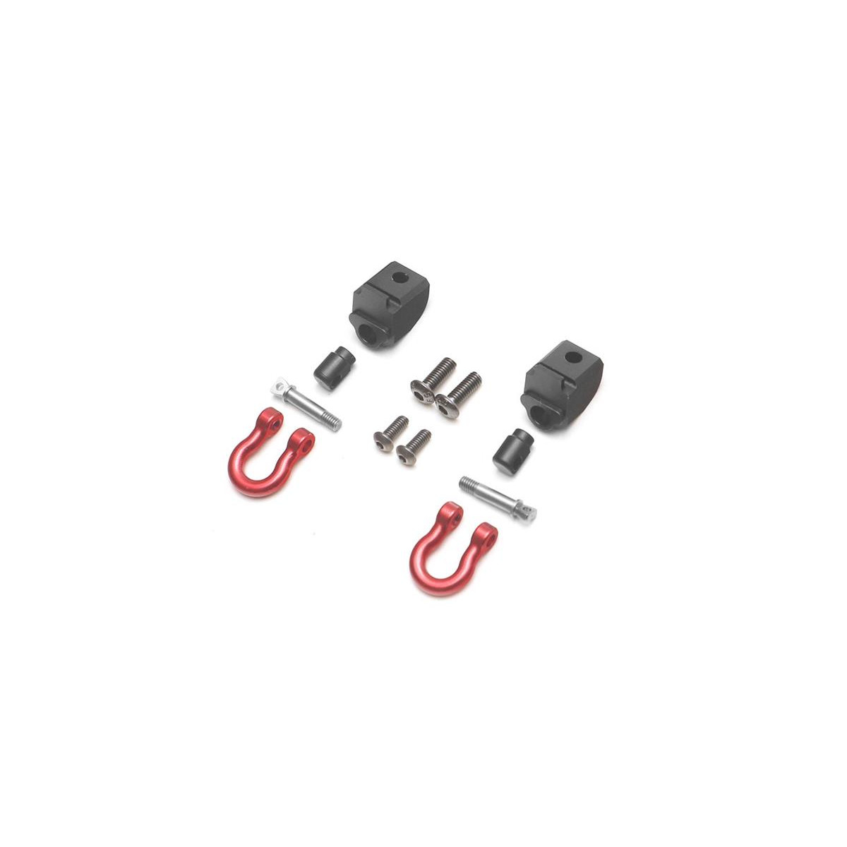 Boom Racing KUDU Front D-Ring Shackle & Retainer for...