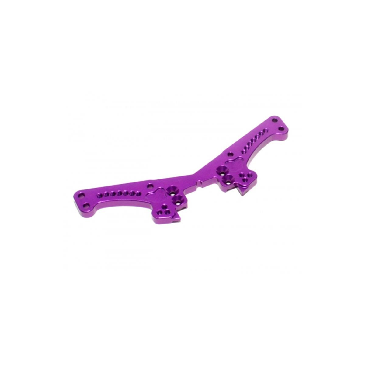 Boom Racing Aluminum Rear Shock Tower Damper Plate Purple...