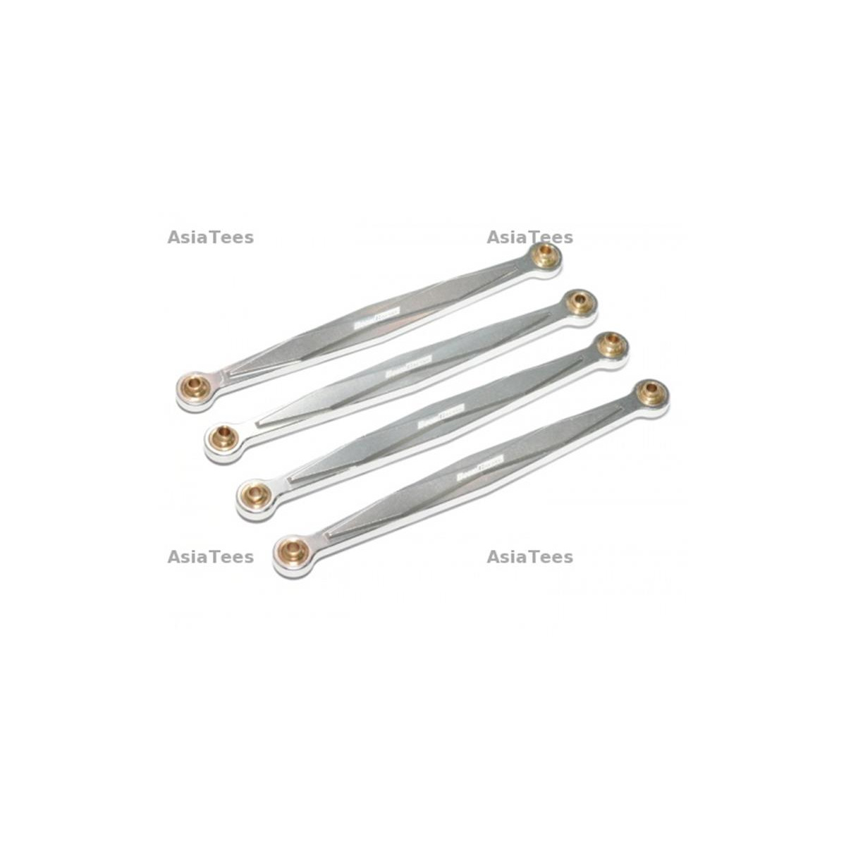 Boom Racing Aluminum Chassis Linkage (4) Silver for Gmade...