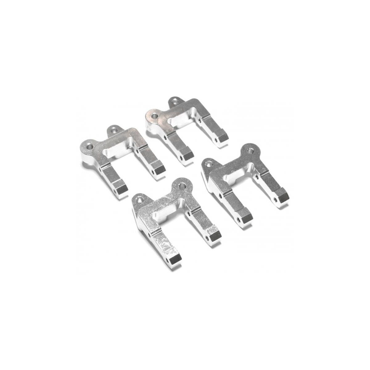 Boom Racing Aluminum F& R Lower Link Mount (4) Silver...