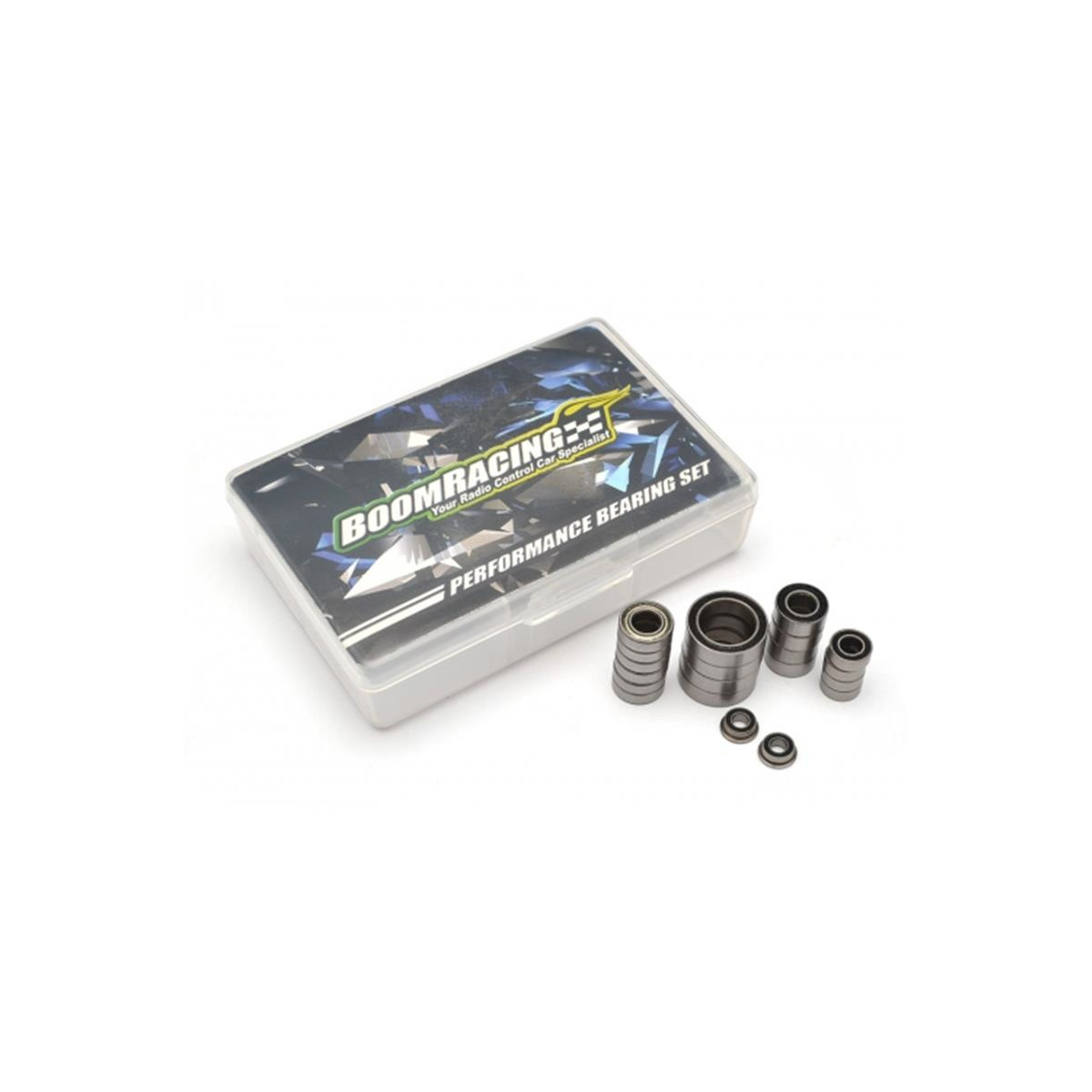 Boom Racing High Performance Bearings Set Rubber Sealed...