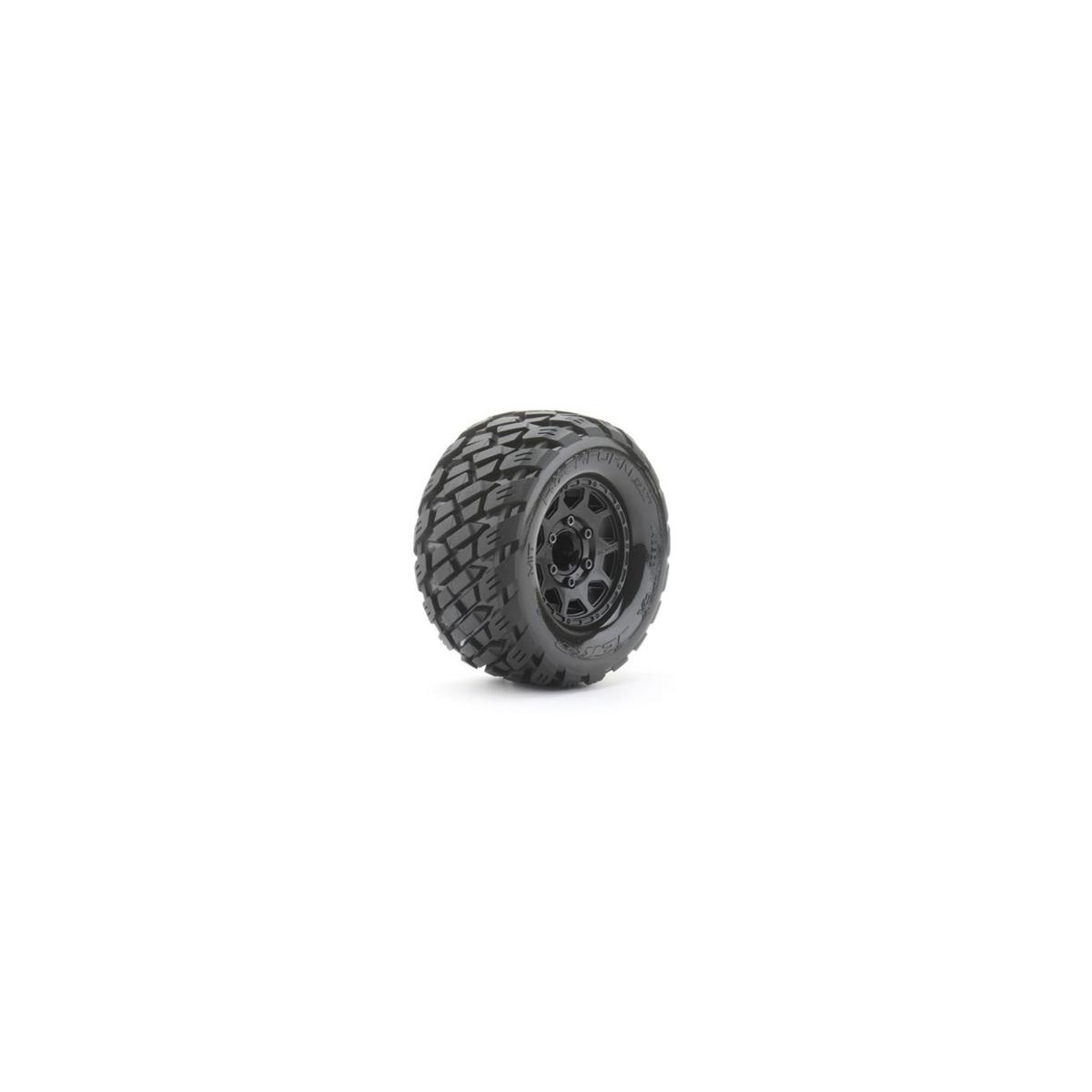 Jetko EX Tyre MT Rockform Black Wheel 2.8" TRX...