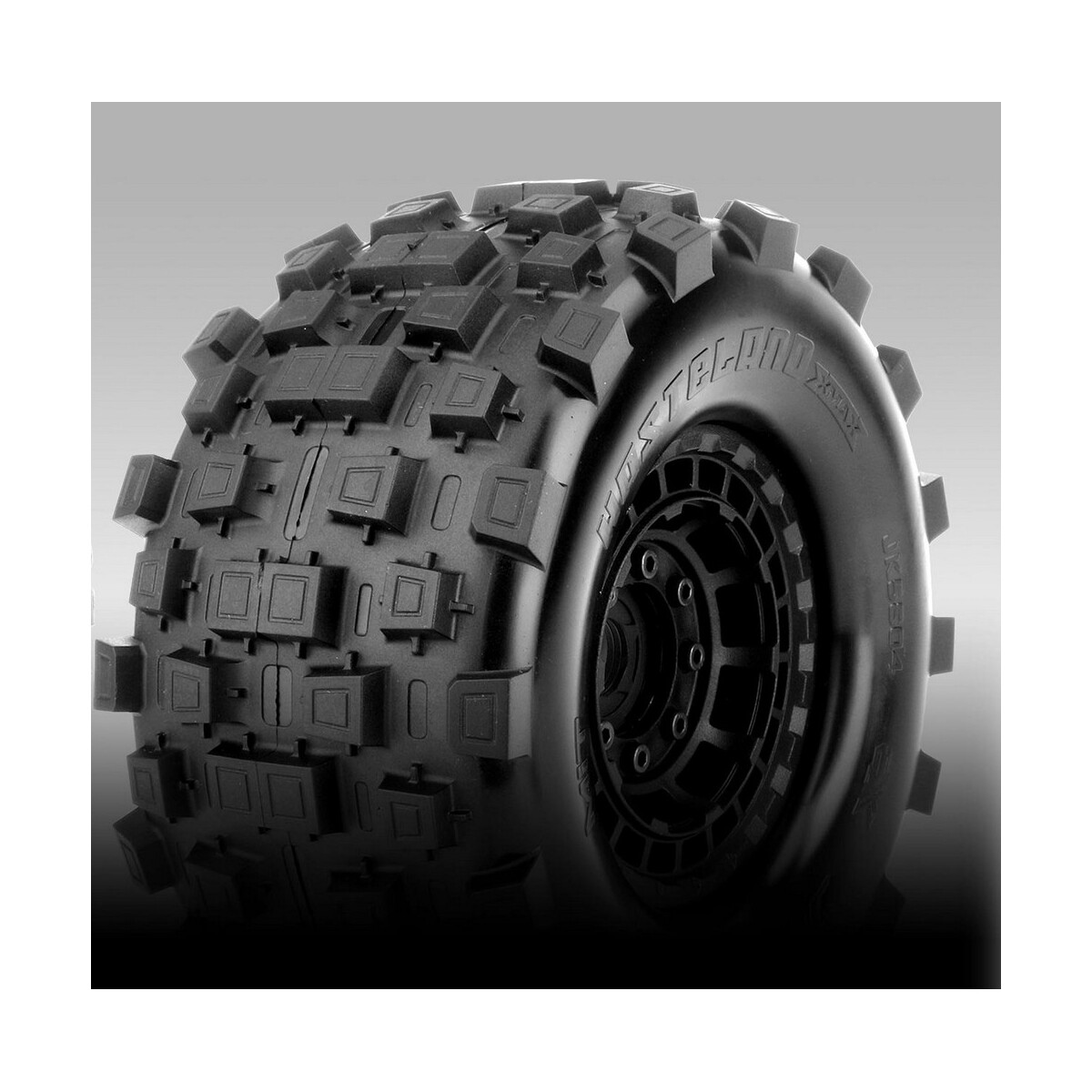 Jetko EX Tyre MT Wasteland Belted Black Wheel 24mm Xmaxx...