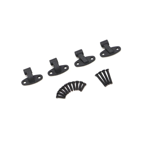Boom Racing Metal Tür Scharnier hinten für BRX02 109 - schwarz