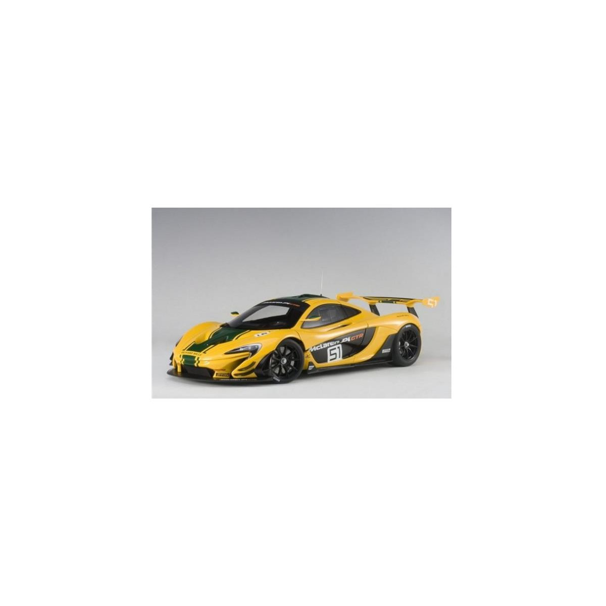 AUTOart 1:18 McLaren P1 GTR (gelb mit grünen...