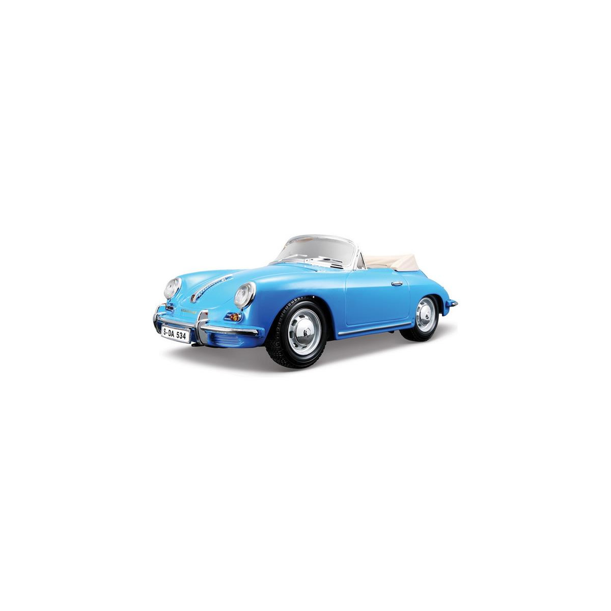 Bburago Porsche 356B Cabriolet 1961 1:18 blau BUR-BB18-12025