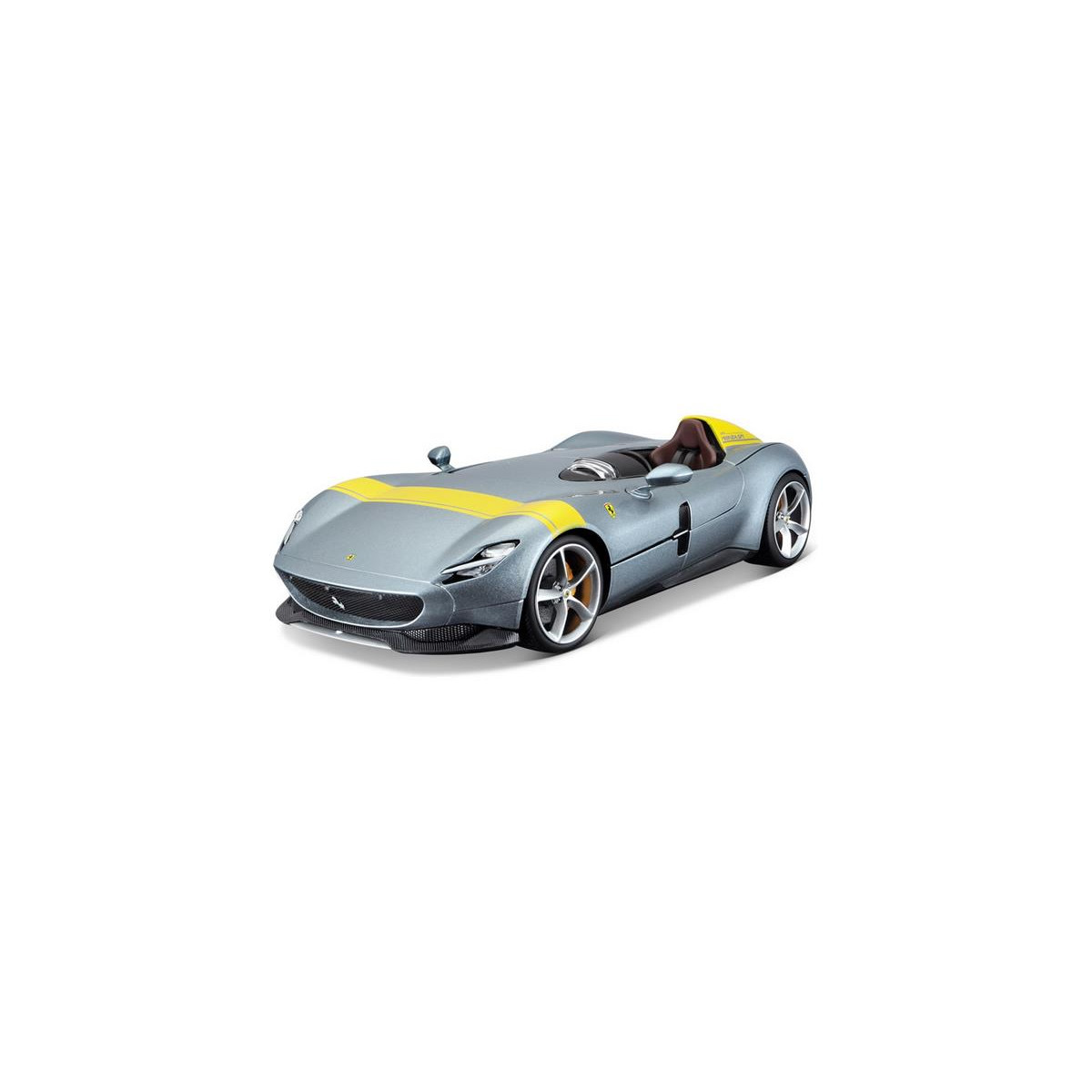 Bburago Ferrari Monza SP1 1:18 silbermetallic...