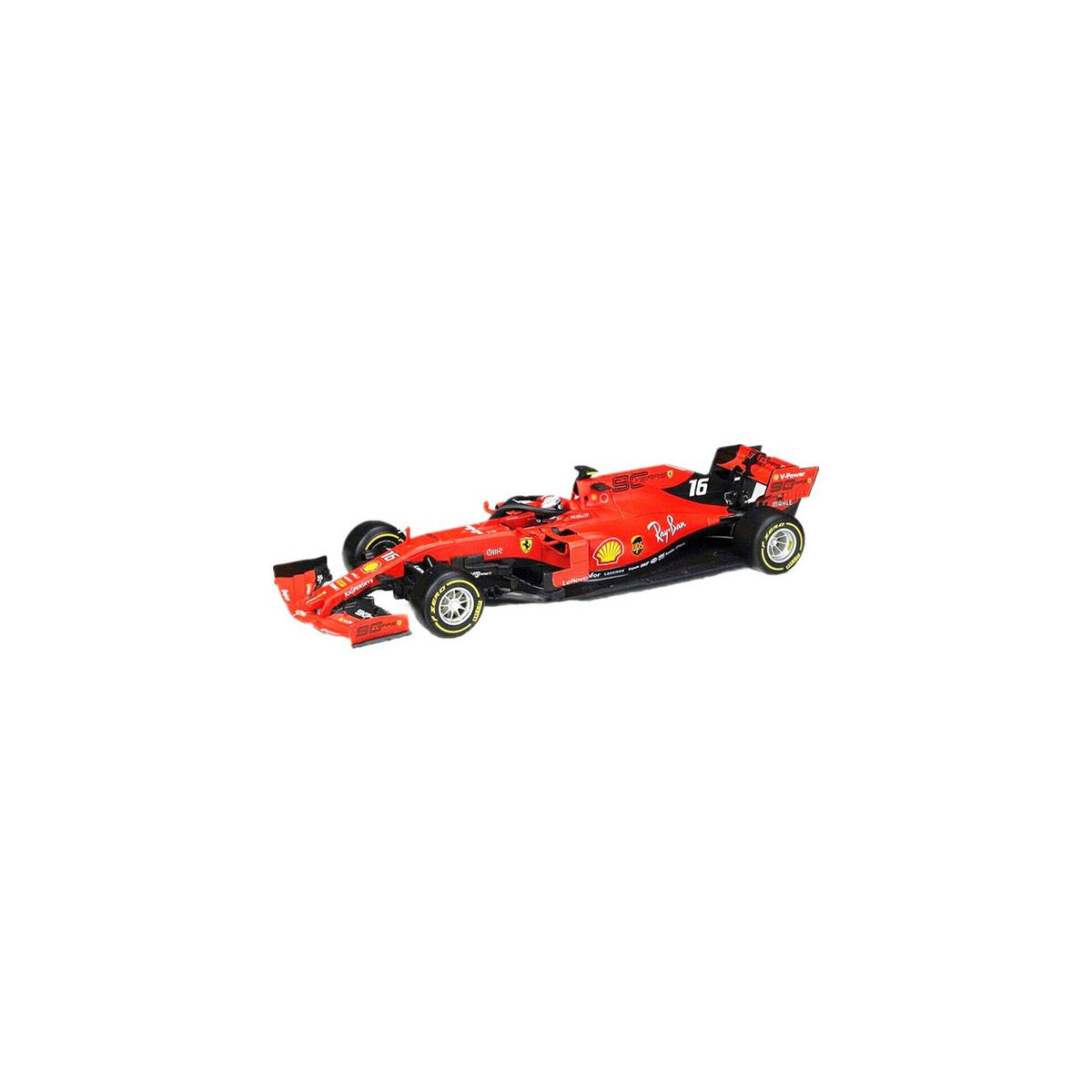 Bburago Ferrari SF90 1:18 #16 Leclerc BUR-BB18-16807Le