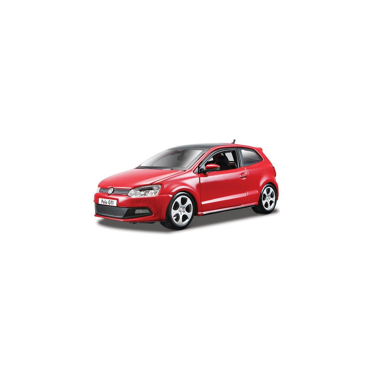 Bburago Plus VW Polo GTI Mark 5 1:24 rot BUR-BB18-21059R