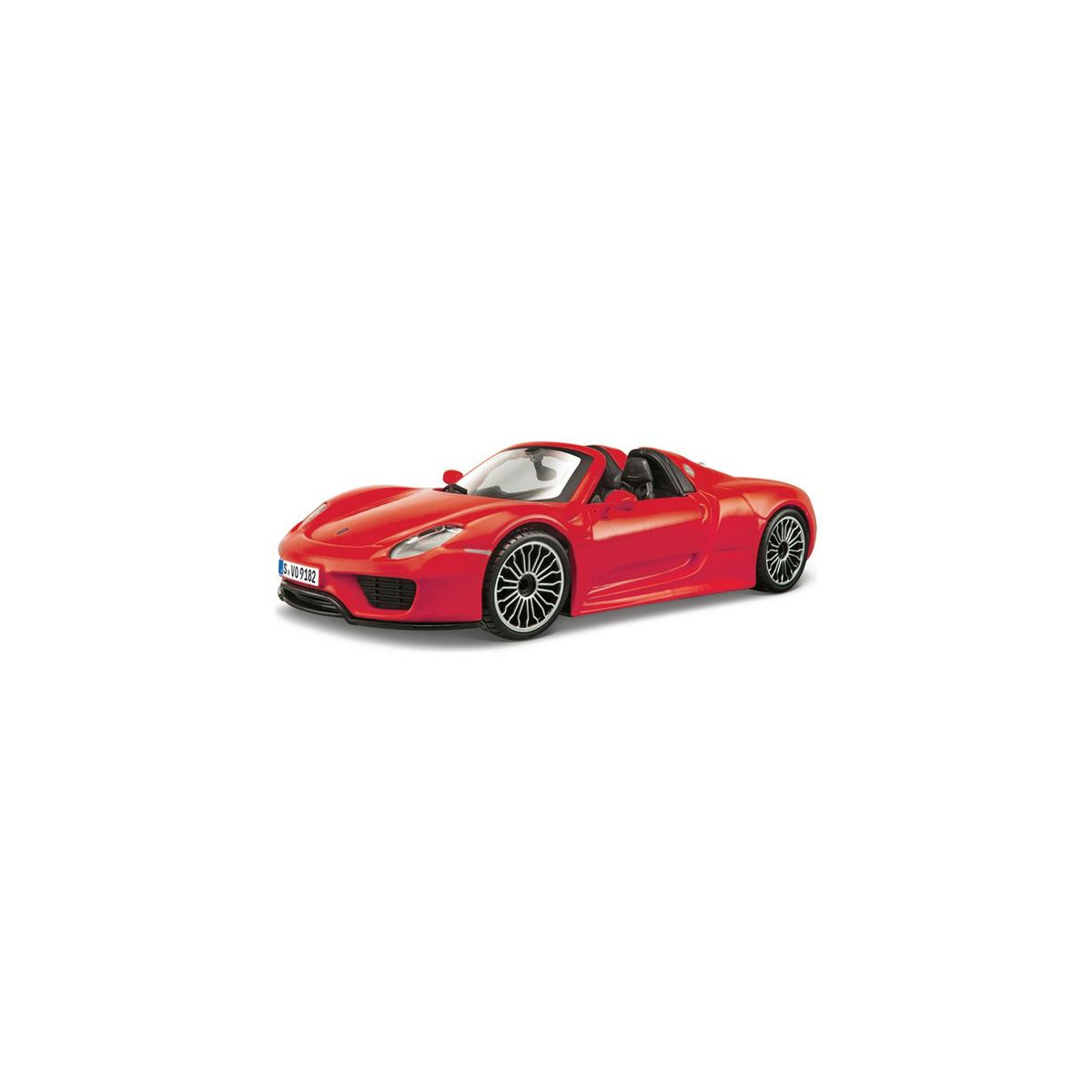 Bburago Plus Porsche 918 Spyder 1:24 rot BUR-BB18-21076R