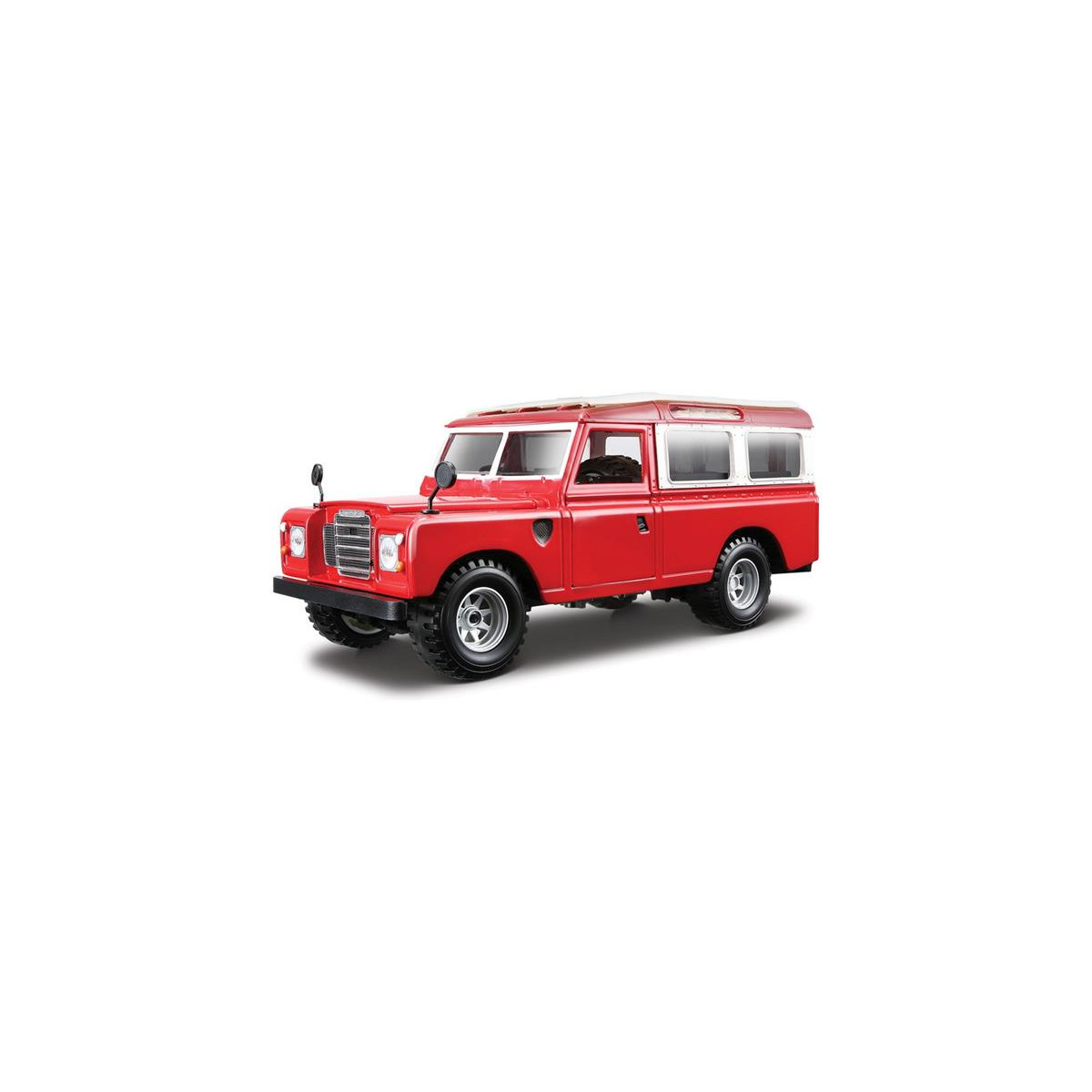 Bburago Land Rover Serie II 1:24 rot BUR-BB18-22063