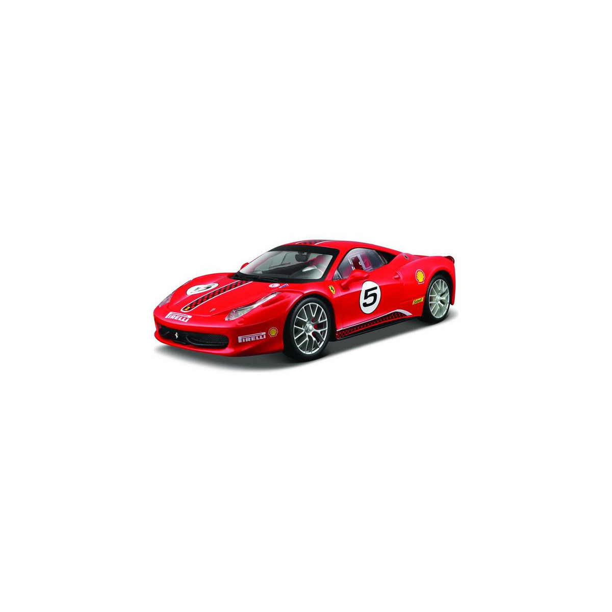 Bburago Ferrari 458 Challenge 1:24 rot BUR-BB18-26302