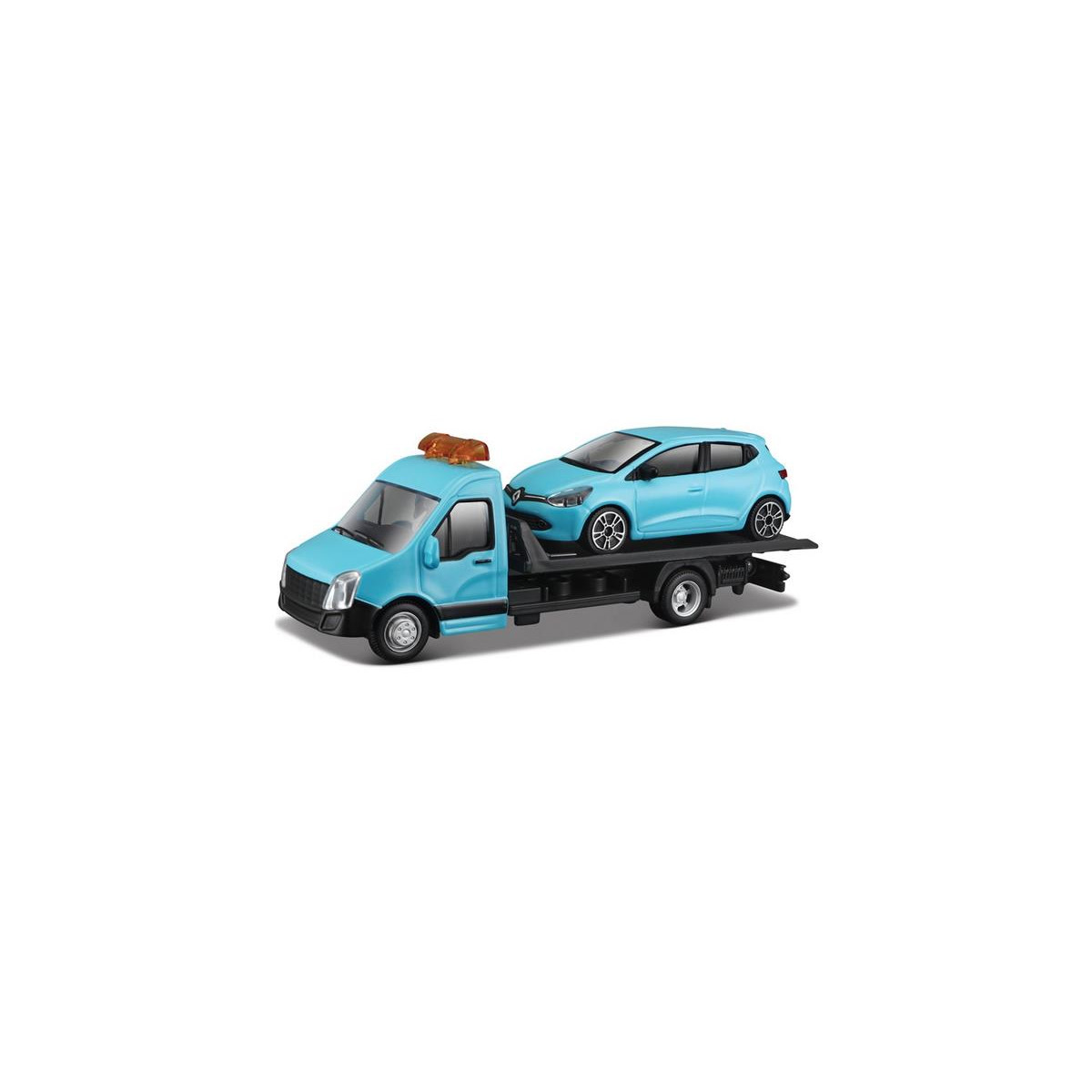 Bburago Abschleppwagen mit Renault Clio BUR-BB18-31401