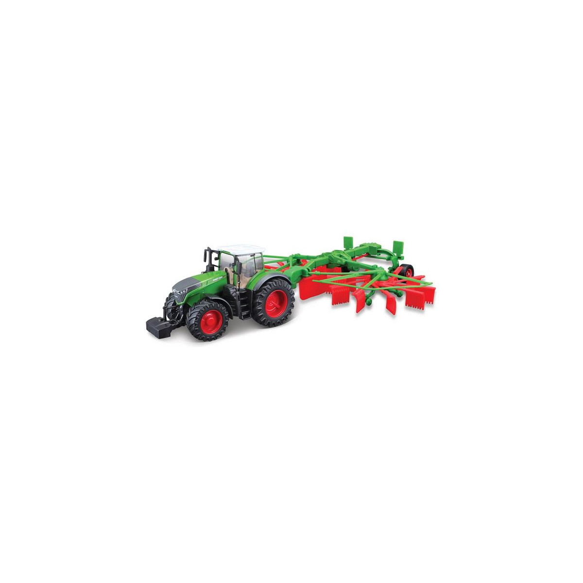 Bburago Fendt 1050 Vario mit Rechen BUR-BB18-31665