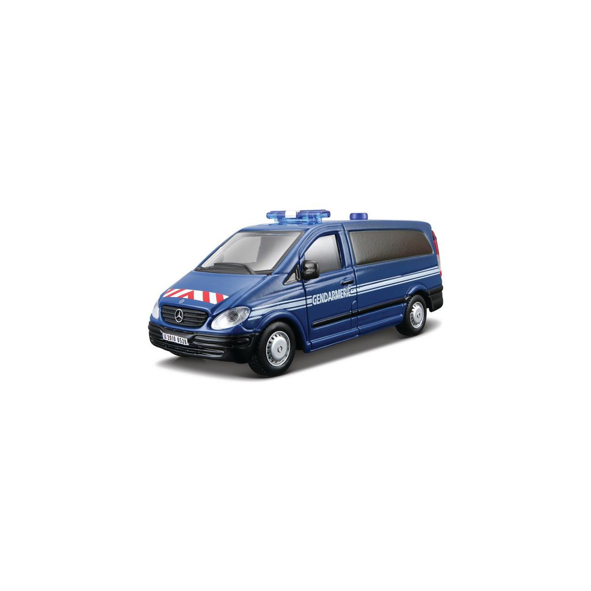 Bburago Mercedes-Benz Vito 1:50 blau - Polizei...