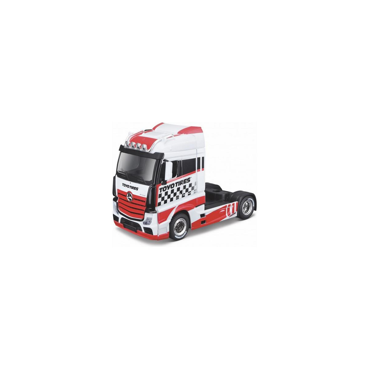 Bburago Mercedes-Benz Actros Gigaspace rot BUR-BB18-32201