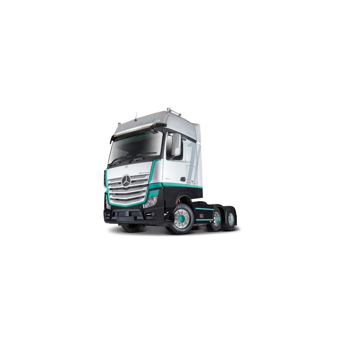 Bburago Mercedes-Benz Actros Gigaspace Silber BUR-BB18-32202