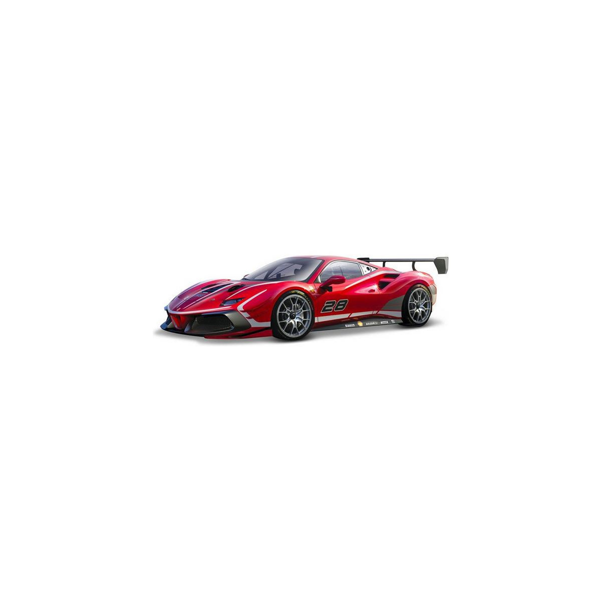 Bburago Signature Ferrari 488 Challenge Evo 2020 1:43 #28...