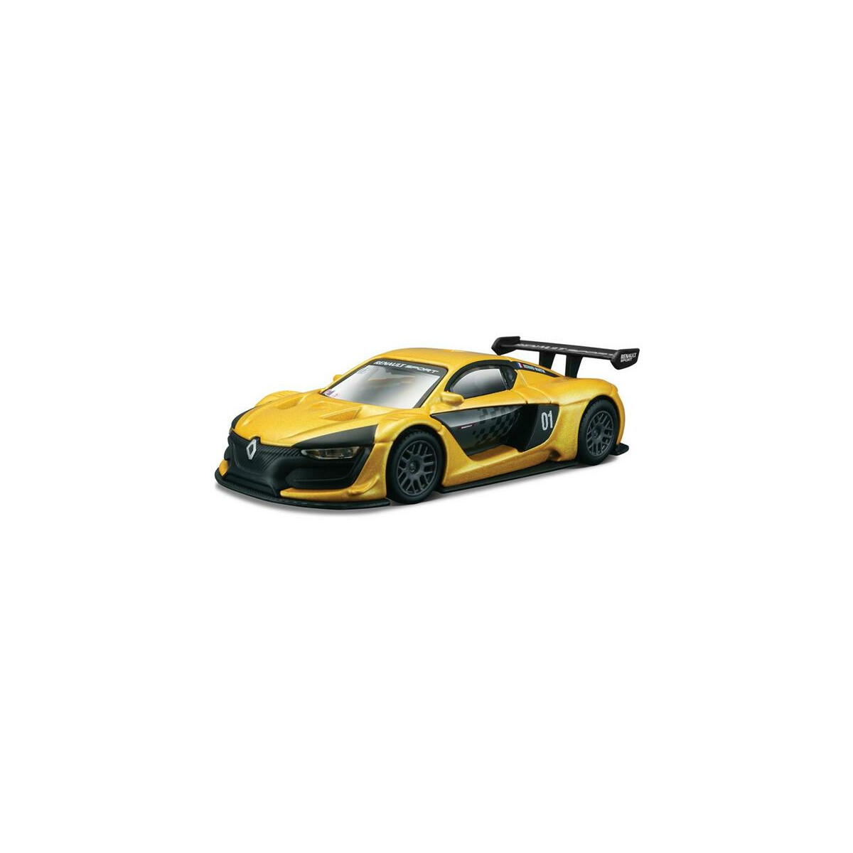 Bburago Renault Sport RS 01 1:43 metallic gelb...