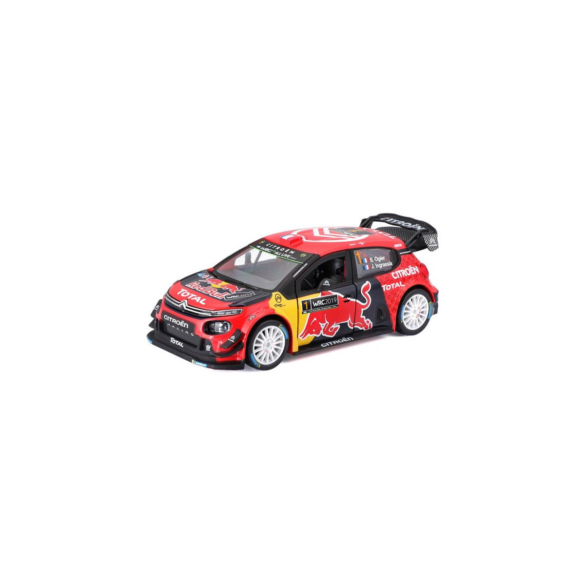 Bburago Citroen C3 WRC 2019 Monte Carlo 1:32...