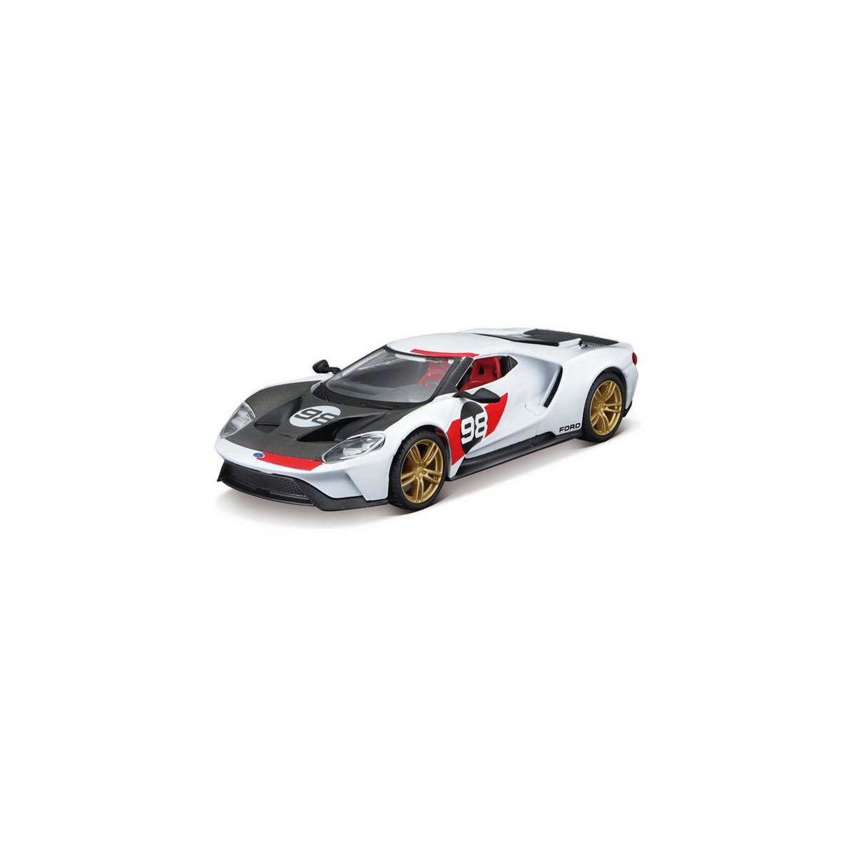 Bburago Ford GT 2021 1:32 # 98 Heritage Edition...