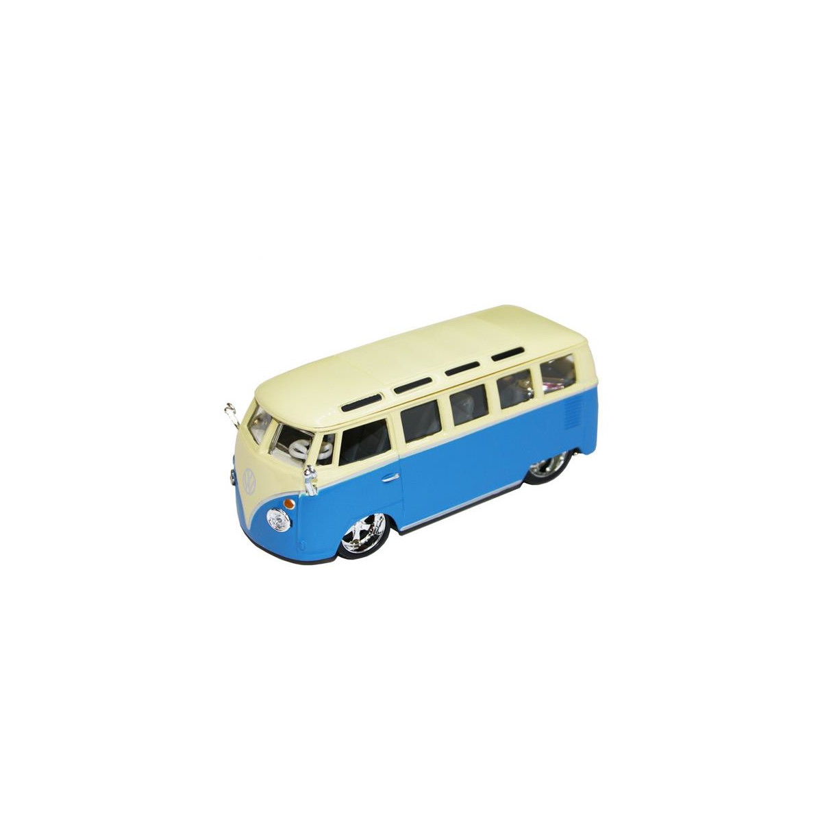 Bburago Plus Volkswagen Van Samba 1:32 blau BUR-BB18-42004B