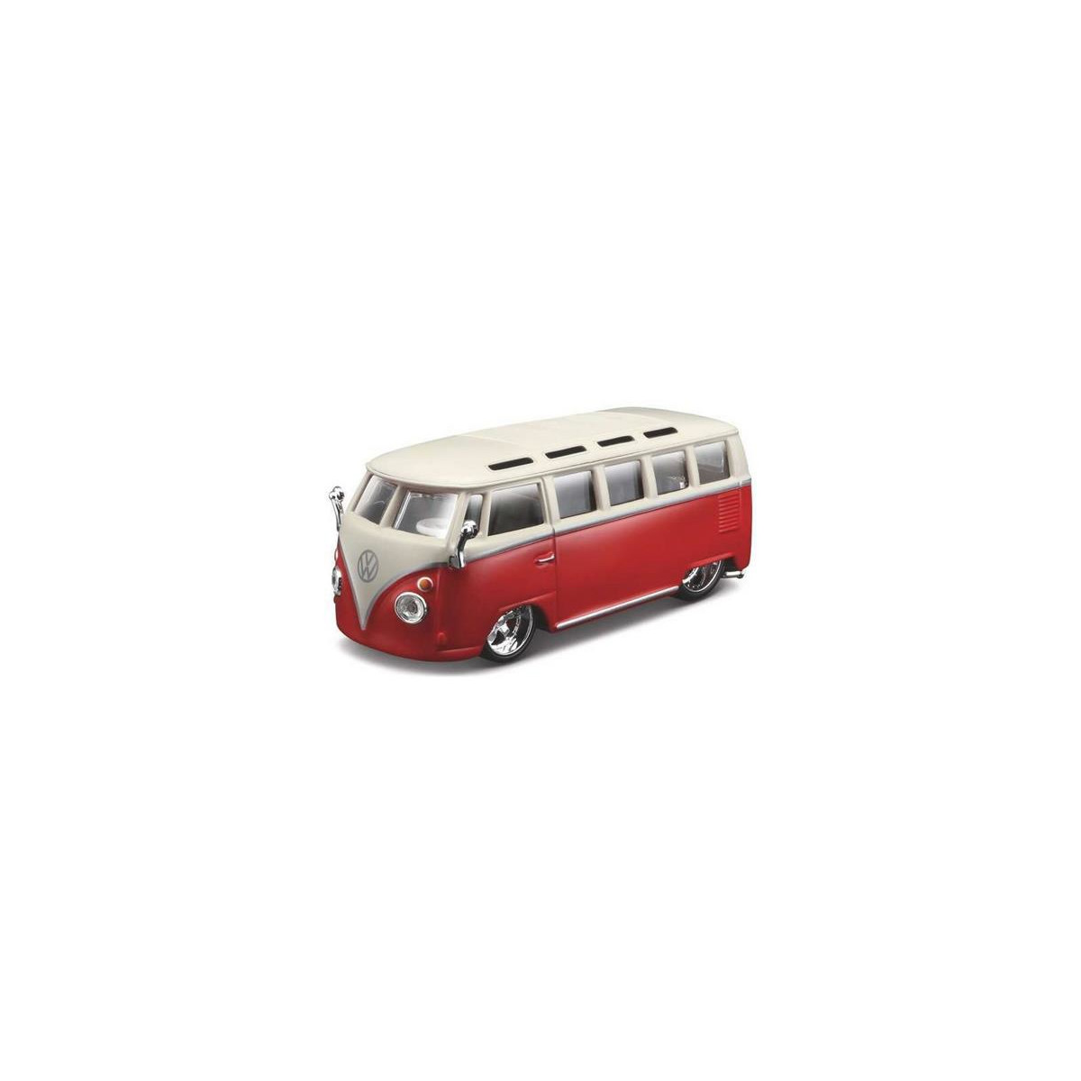 Bburago Plus Volkswagen Van Samba 1:32 rot BUR-BB18-42004R