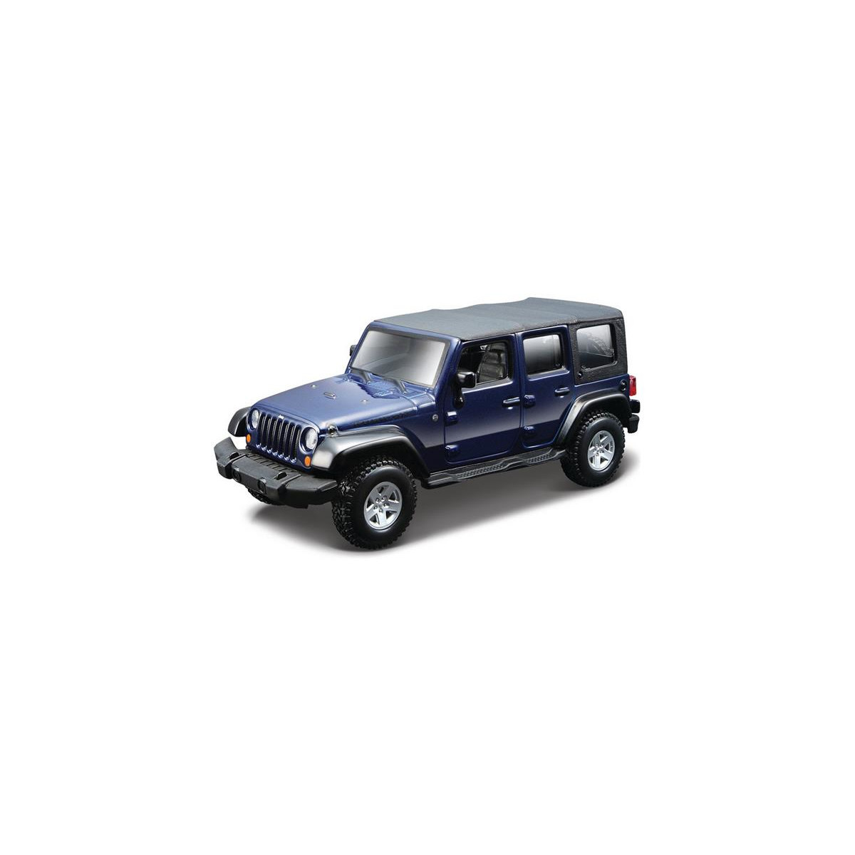 Bburago Jeep Wrangler 1:32 blaumetallic BUR-BB18-43012