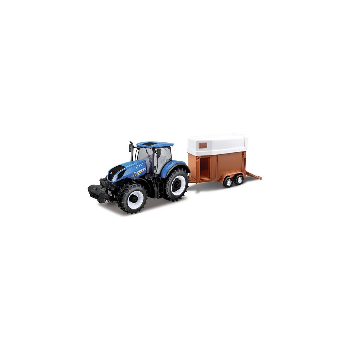 Bburago New Holland T7.315 1:32 mit Anhänger...