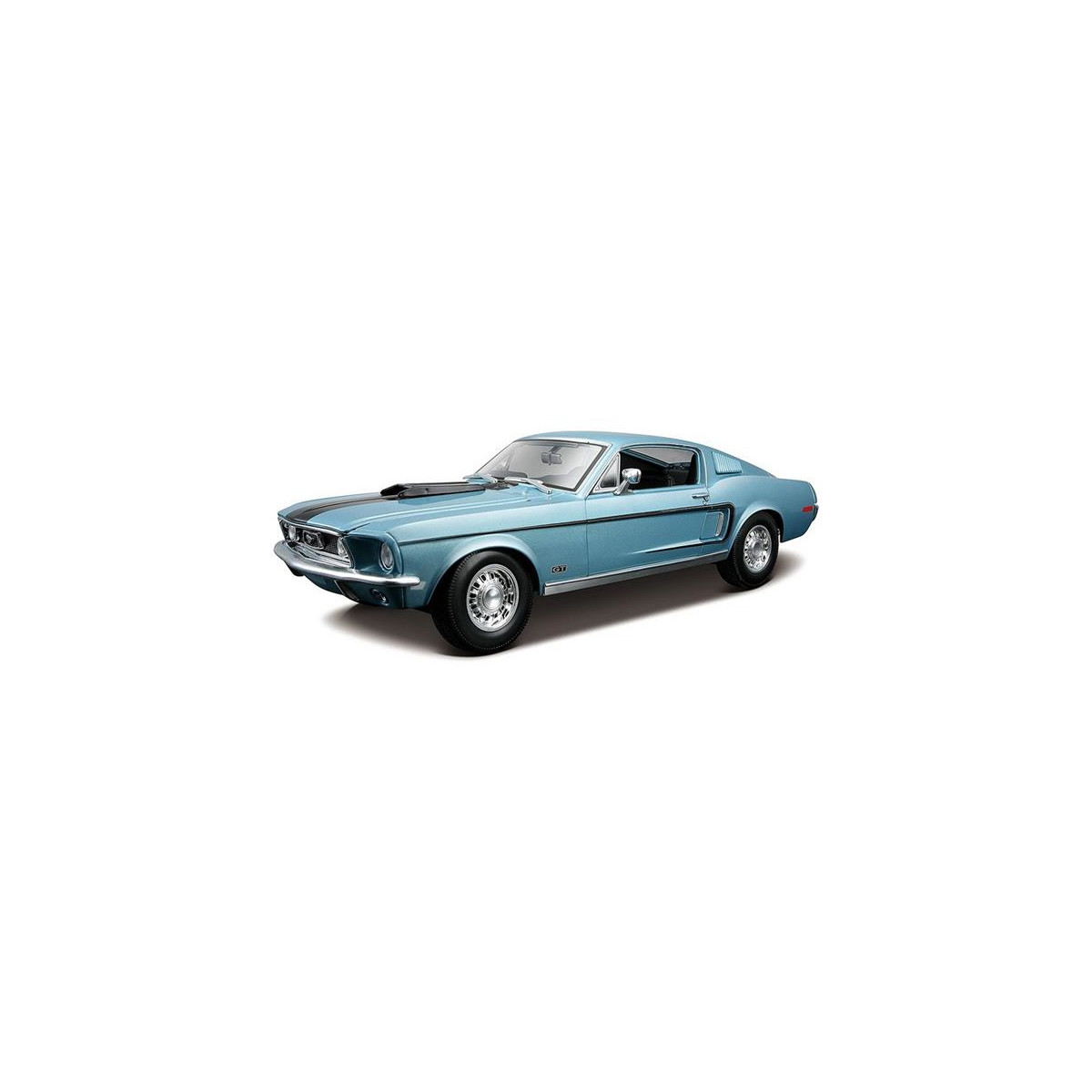 Maisto Ford Mustang GT Cobra Jet FB 1968 1:18 blau...