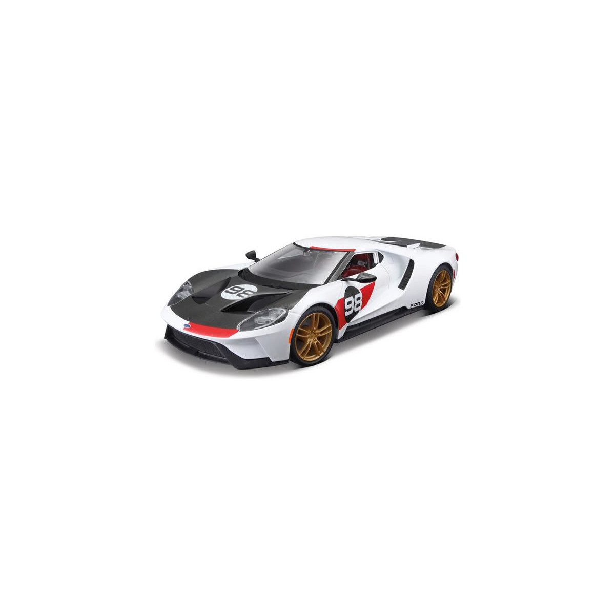Maisto Ford GT Heritage 2021 1:18 weiß MAI-MA-31390