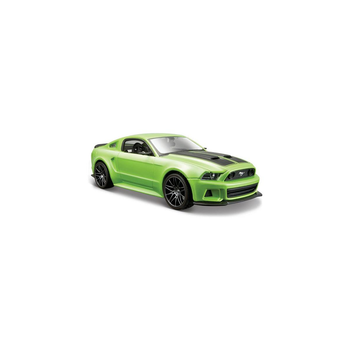 Maisto Ford Mustang Street Racer 2014 1:24 mattgrün...