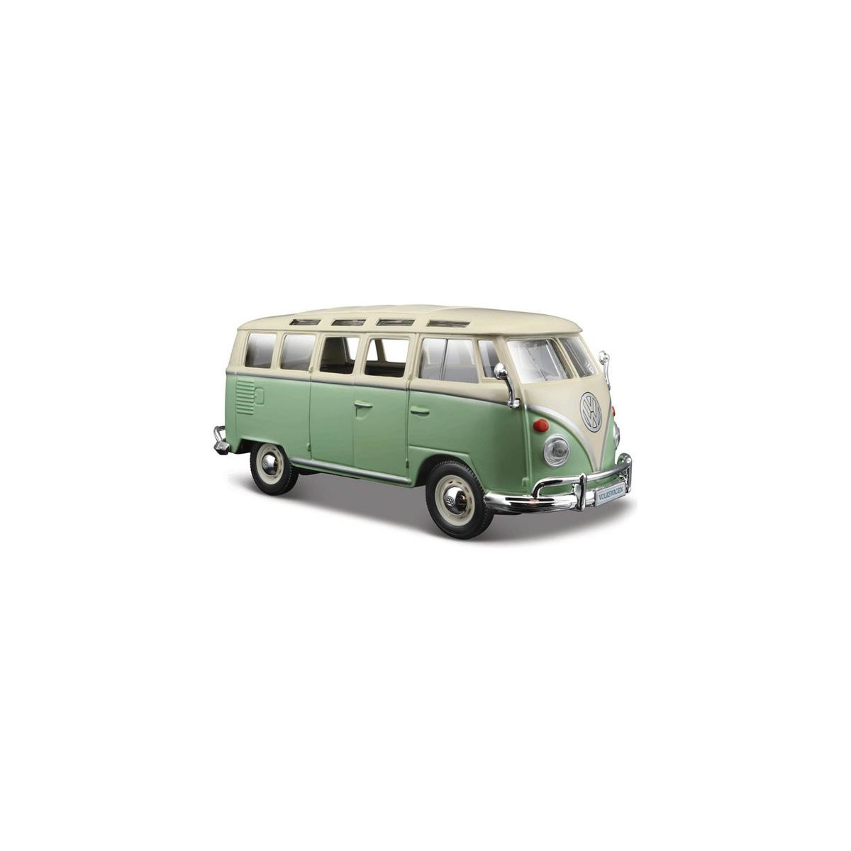 Maisto Volkswagen Van Samba 1:25 grün/creme...