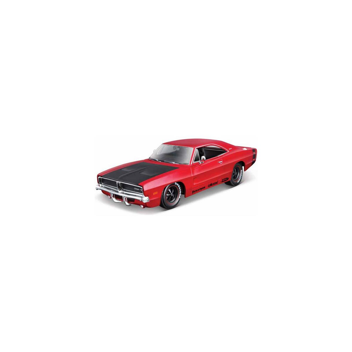 Maisto Dodge Charger R/T 1969 Classic Muscle 1:25 Rot...