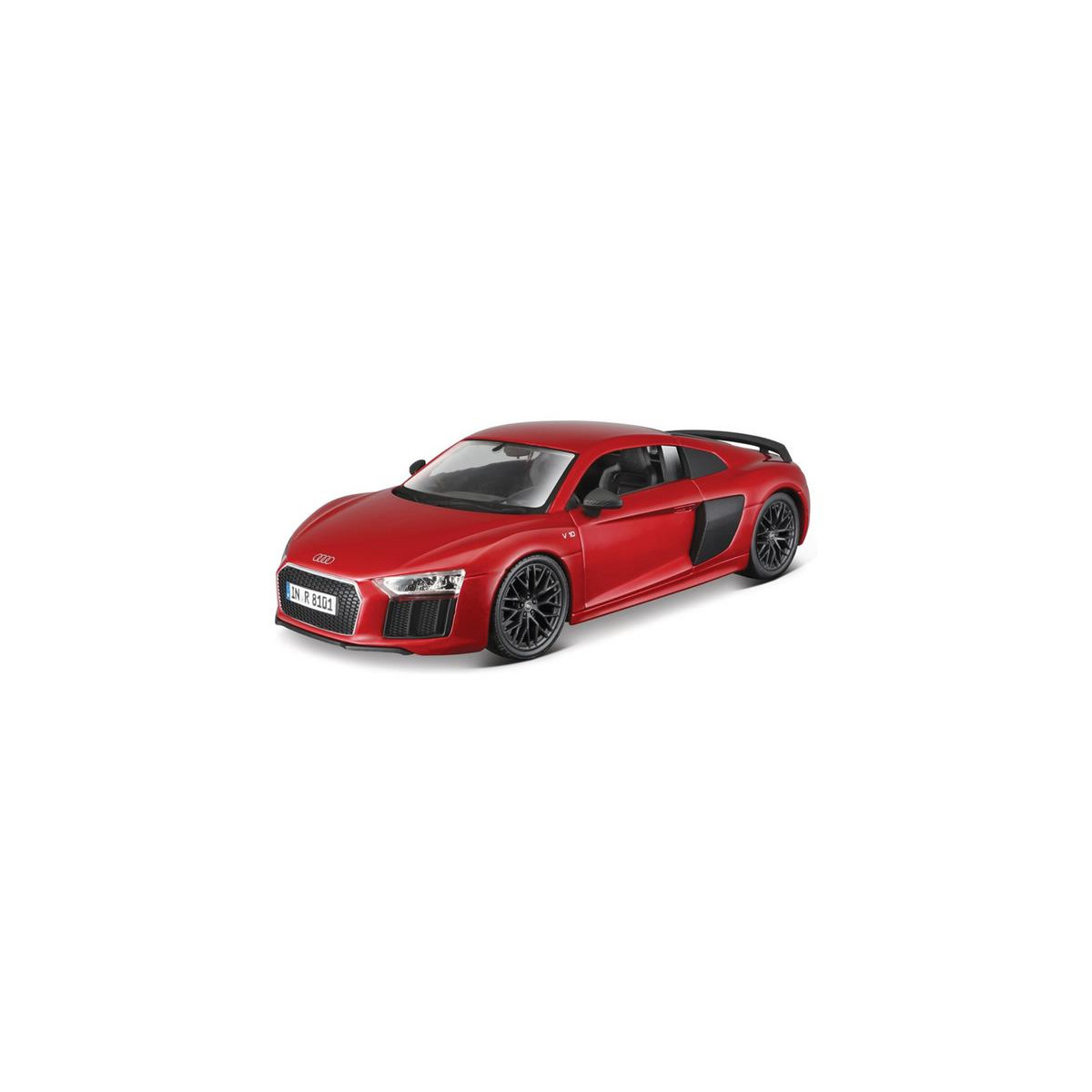 Maisto Bausatz Audi R8 V10 Plus 1:24 rot metallic...