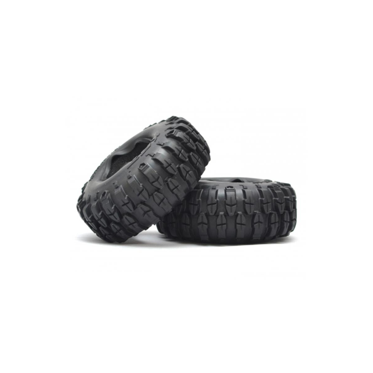 Boom Racing KRT Crawler Tire 108mm K2 (1pair) Black...