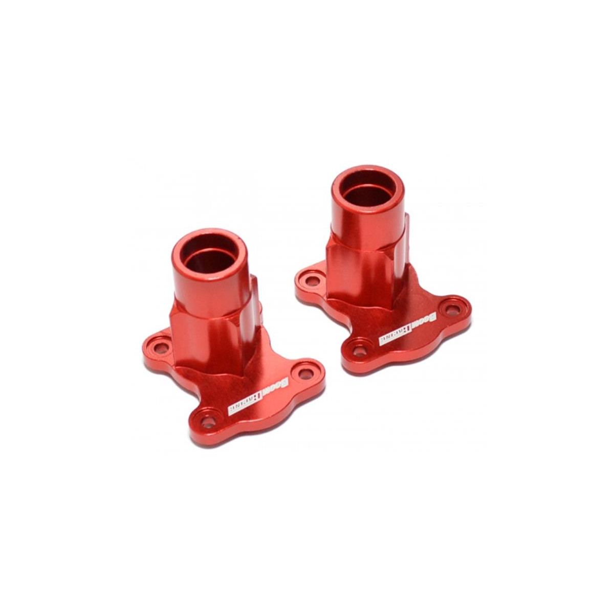 Boom Racing Aluminum Rear Axle Lock-out (2) Red for Gmade...