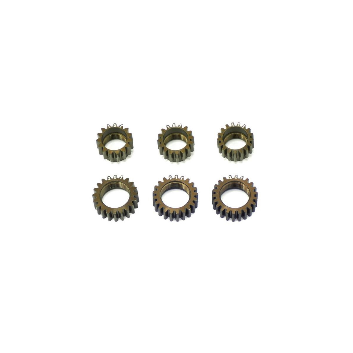 Centax-3 gear-pinion alu set wc (6) V2