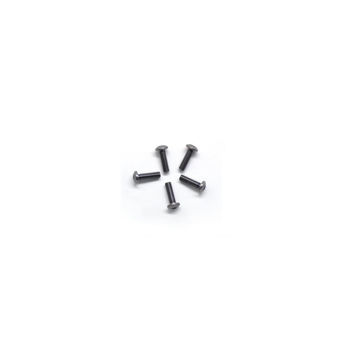 Arrowmax Alu Screw Allen Roundhead M3X10 Gray (7075) (5)...